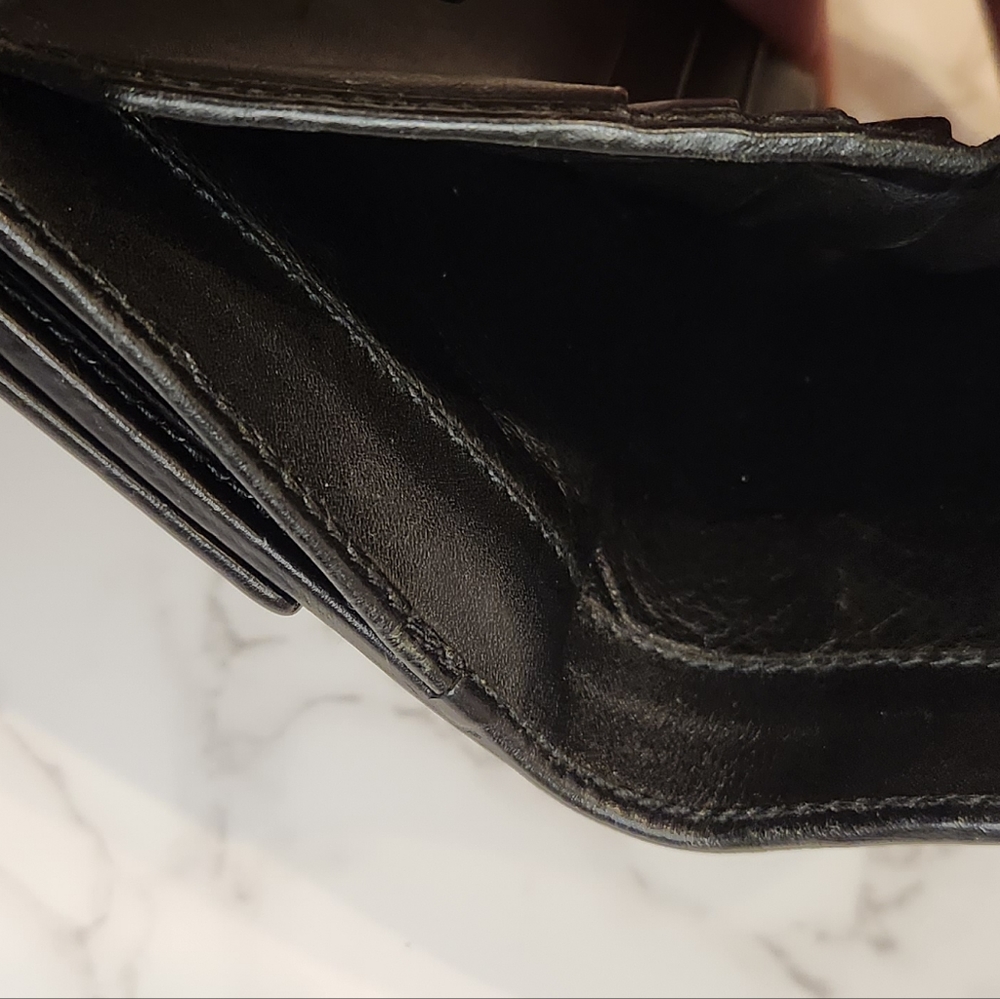 Auth Gucci GG Canvas/Leather Bifold Wallet - Picture 13 of 14